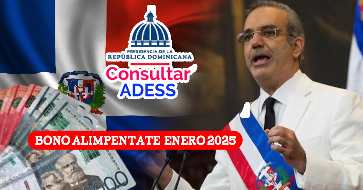 Bono Aliméntate, enero 2025: ¿Cuándo pagan el beneficio económico por la Tarjeta Supérate?