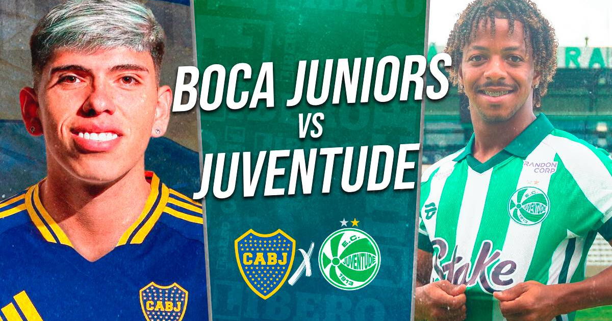 Boca Juniors vs. Juventude EN VIVO HOY: pronóstico, hora y dónde ver