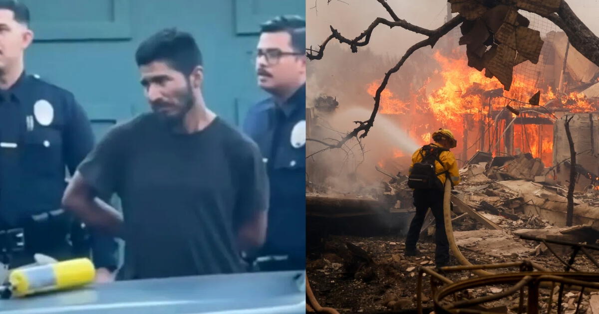 Inmigrante atrapado con un soplete y tanque de combustible cerca de incendios en California: ¿Culpable o coincidencia?