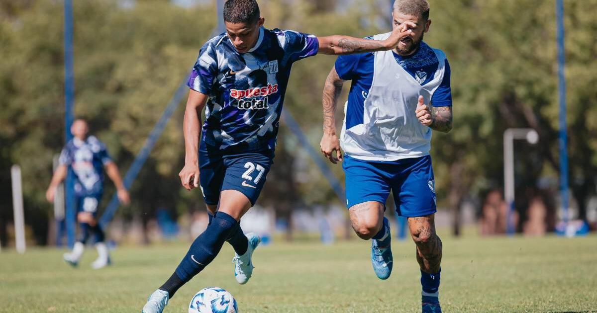 Vélez da llamativo calificativo al partido amistoso que tuvo con Alianza Lima: 