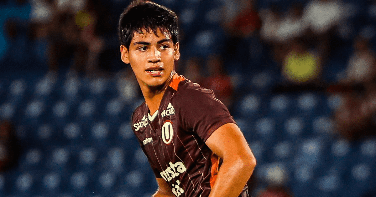 ¿Quién es Rafael Guzmán, defensa de 16 años que debutó con Universitario y cautivó a hinchas?