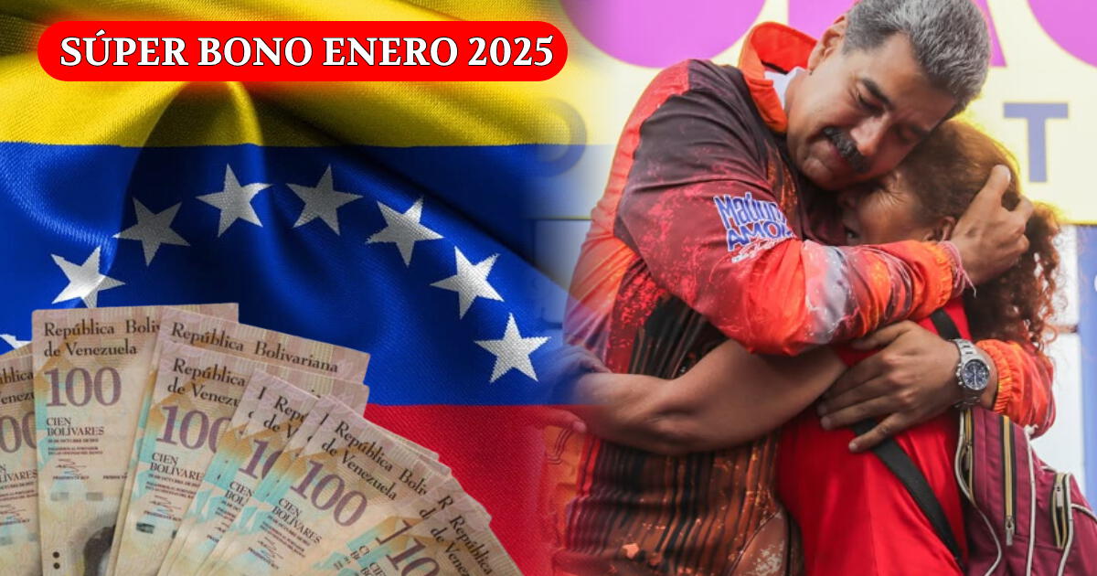 El SÚPER BONO de enero 2025 ya disponible en Sistema Patria: monto y quiénes cobran