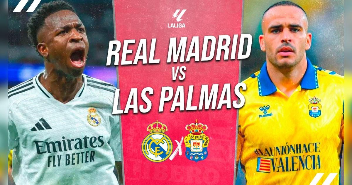 Real Madrid vs Las Palmas EN VIVO por LaLiga: a qué hora juega, canal de transmisión y apuestas