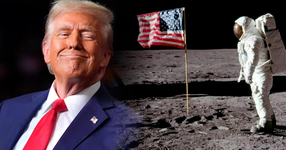 ¡Por la conquista espacial! Trump 