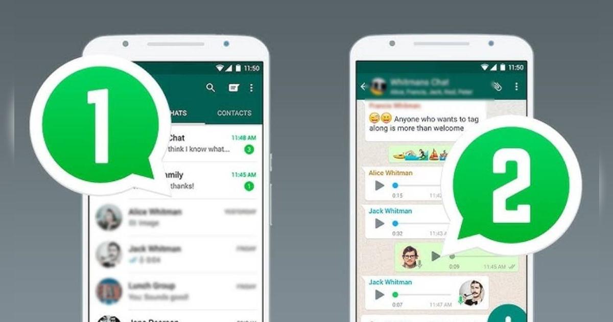 Así podrás tener dos cuentas de WhatsApp en un mismo teléfono sin instalar alguna app extraña