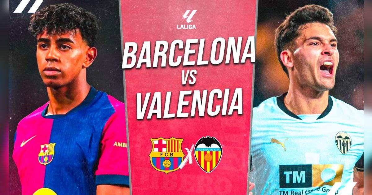 Barcelona vs. Valencia EN VIVO por LaLiga: pronósticos, horarios y canal para ver
