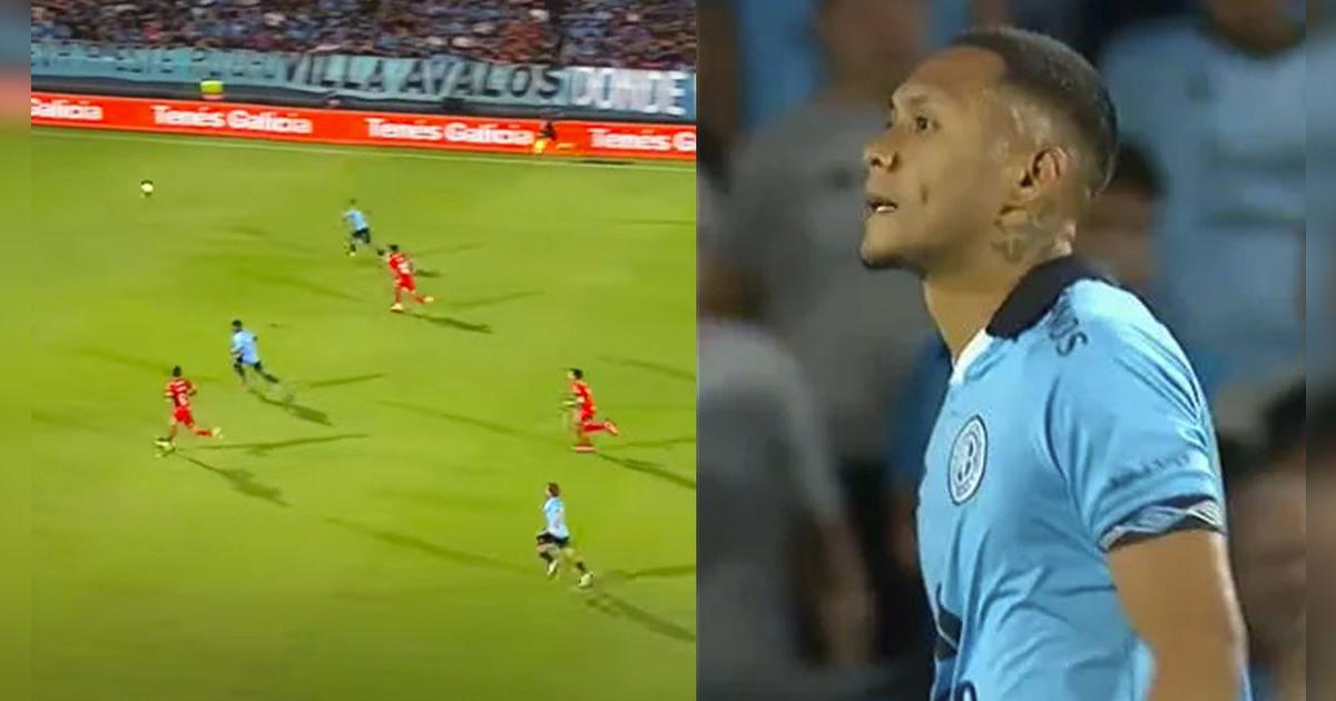 Bryan Reyna se lució con Belgrano: superó a rival con gran carrera e hizo 'volar' al arquero