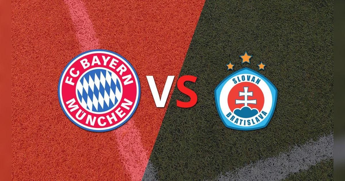 Bayern Múnich se enfrenta ante la visita Slovan Bratislava por la fecha 8