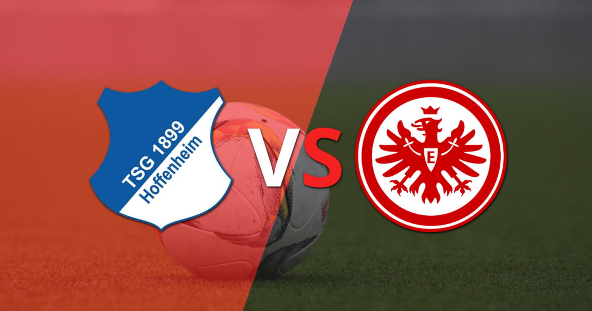 Victoria parcial de Eintracht Frankfurt sobre Hoffenheim por 2-1