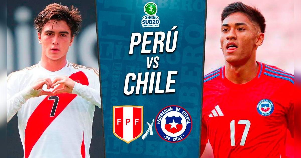 Perú vs Chile EN VIVO vía América TV: fecha, horario y dónde ver Sudamericano Sub 20