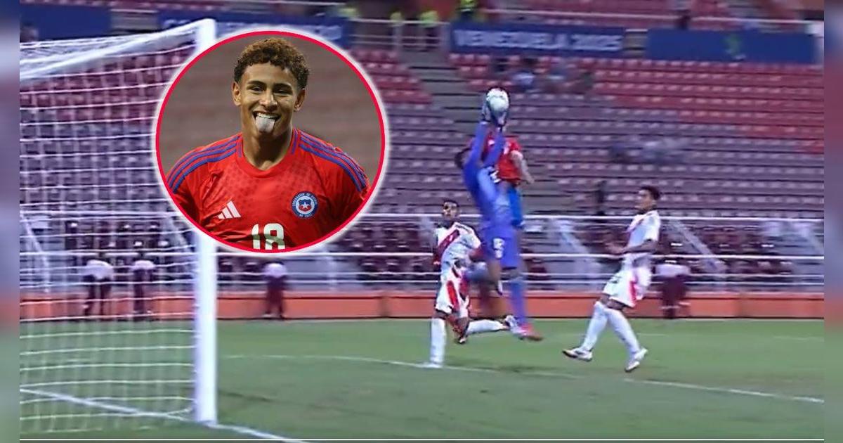 ¡Por errores! Los dos goles de Chile que eliminaron a Perú del Sudamericano Sub-20