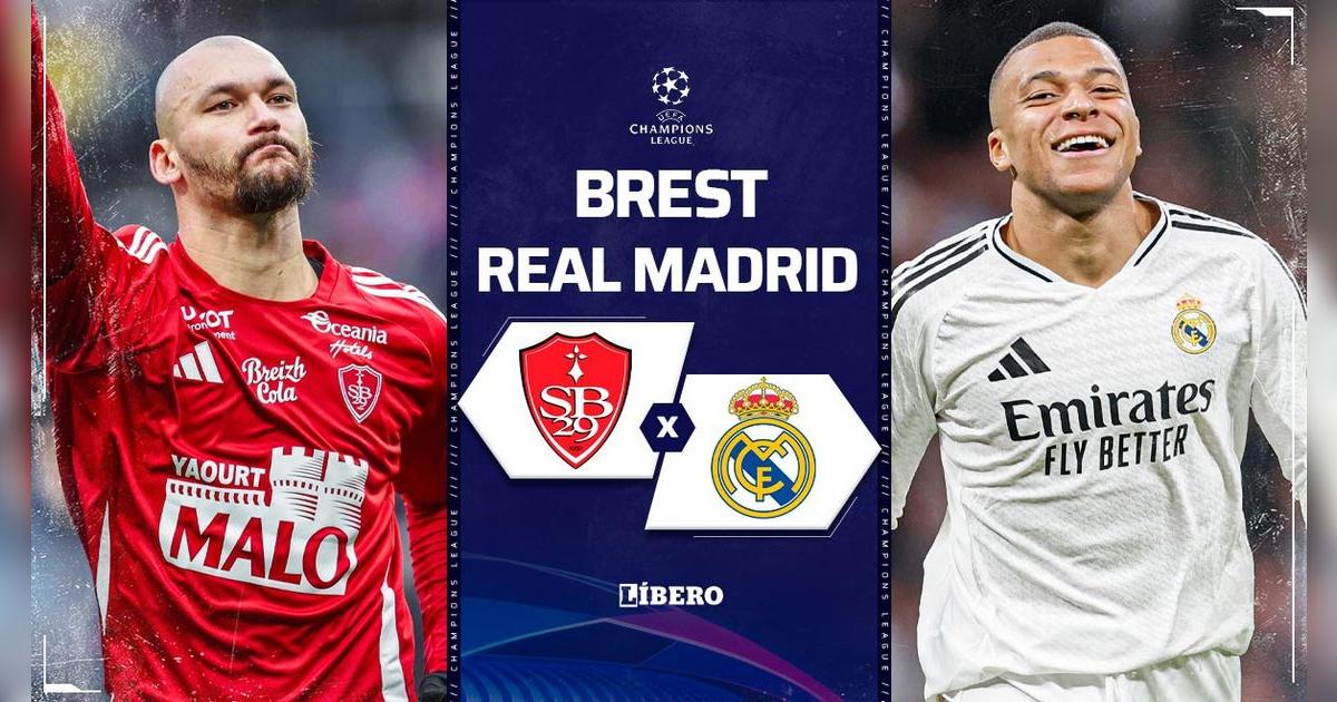 Real Madrid vs Brest EN VIVO por Champions League: a qué hora juega, canal para ver y pronóstico