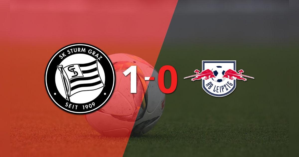 Apretada victoria de Sturm Graz frente a RB Leipzig