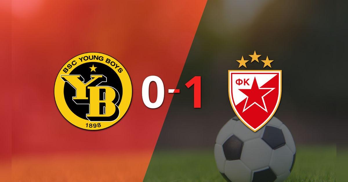 Estrella Roja logró la victoria por 1 a 0 ante Young Boys