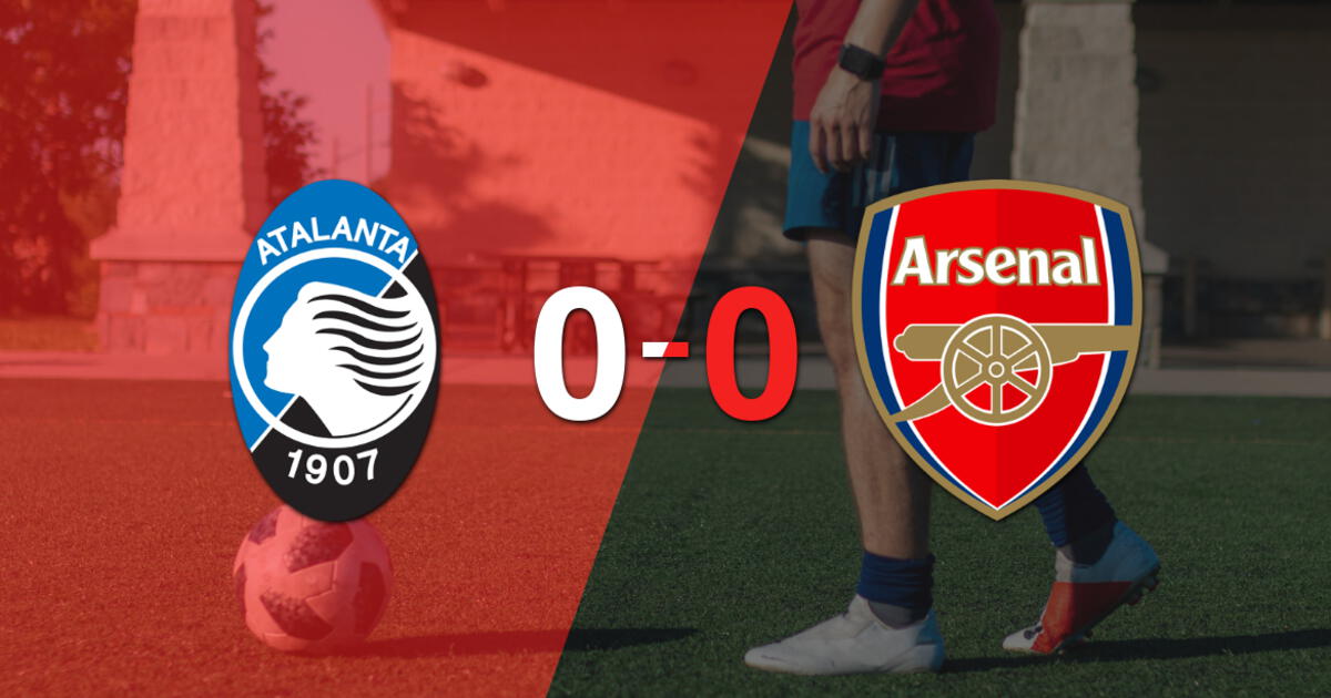 Atalanta y Arsenal terminaron sin goles
