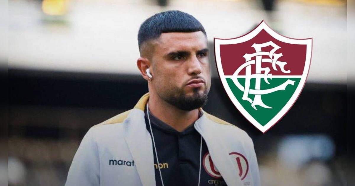 ¿Rodrigo Ureña dejará Universitario y dará el golpe fichando por Fluminense de Brasil?