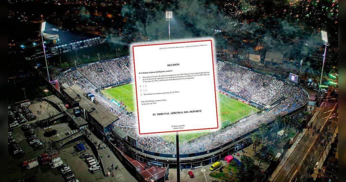 ¿Y ahora? TAS ratificó sanción a Alianza Lima de 7 meses sin jugar en Matute por 'apagón'