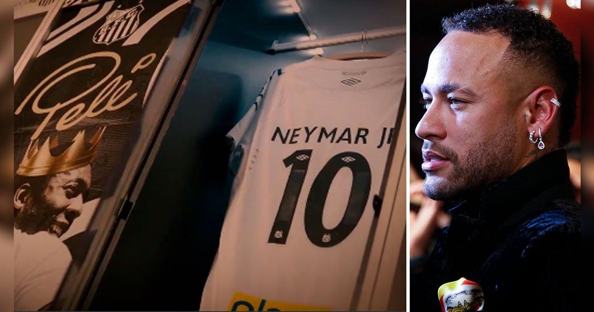 Santos anunció el regreso de Neymar con icónico video: 