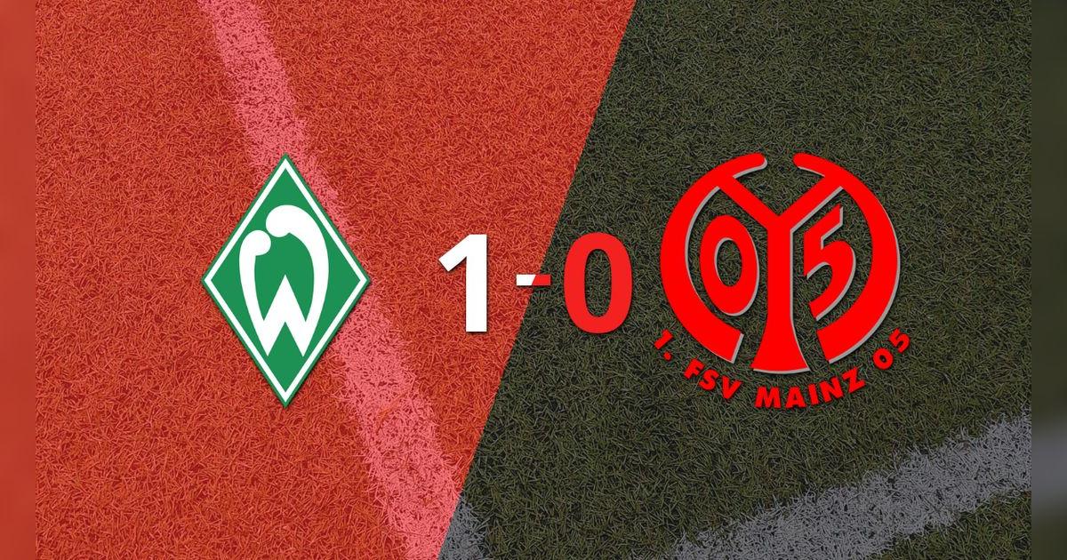 Werder Bremen derrotó 1-0 a Mainz