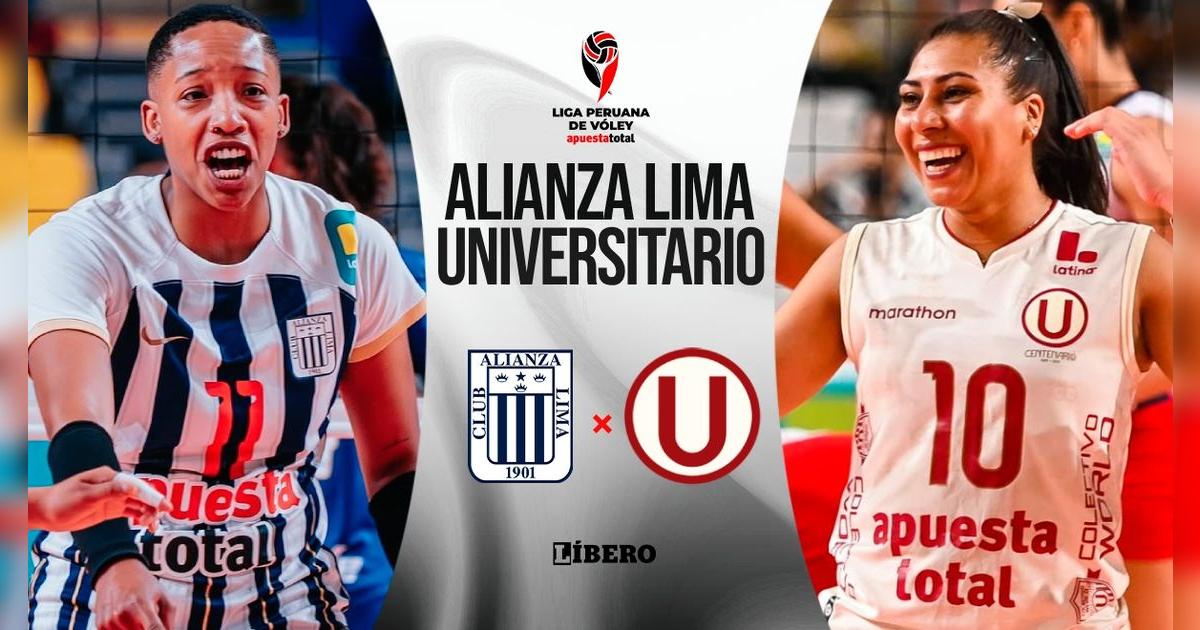 Alianza Lima vs. Universitario EN VIVO por Liga Peruana de Vóley: horarios y dónde ver partido