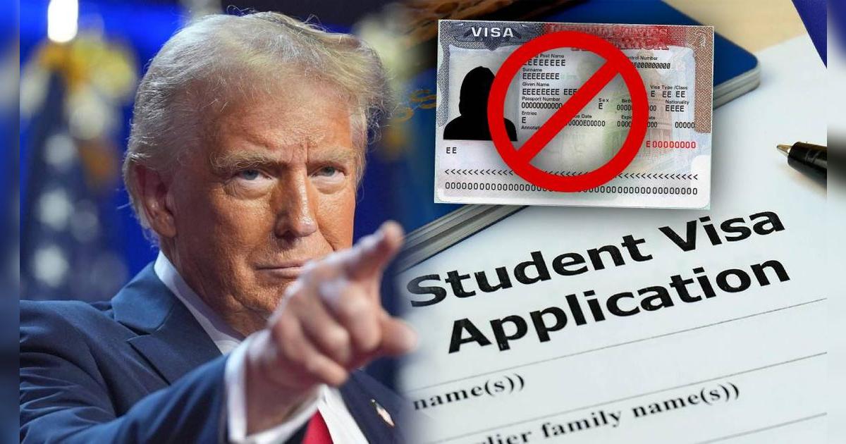 PÉSIMAS NOTICIAS para inmigrantes: administración Trump PROMETE CANCELAR visas de estudiante de un grupo de extranjeros
