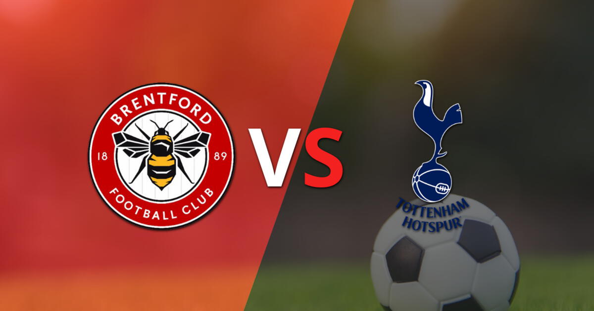 Finaliza la primera parte con ventaja para Tottenham sobre Brentford