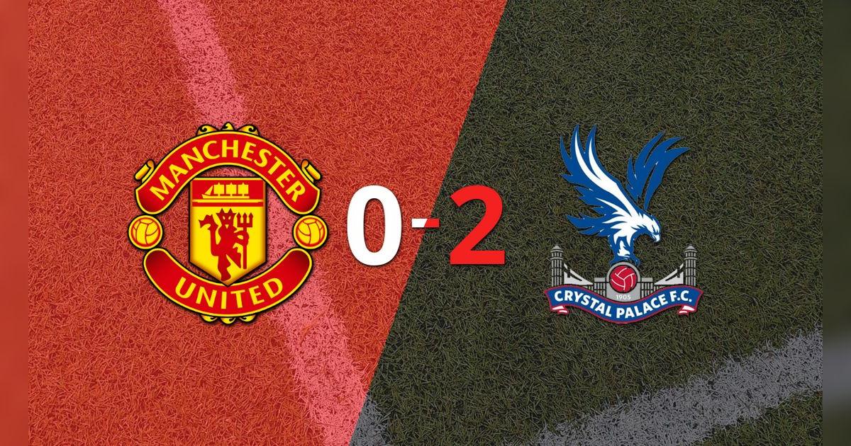 Crystal Palace superó a Manchester United con dos tantos de Jean-Philippe Mateta