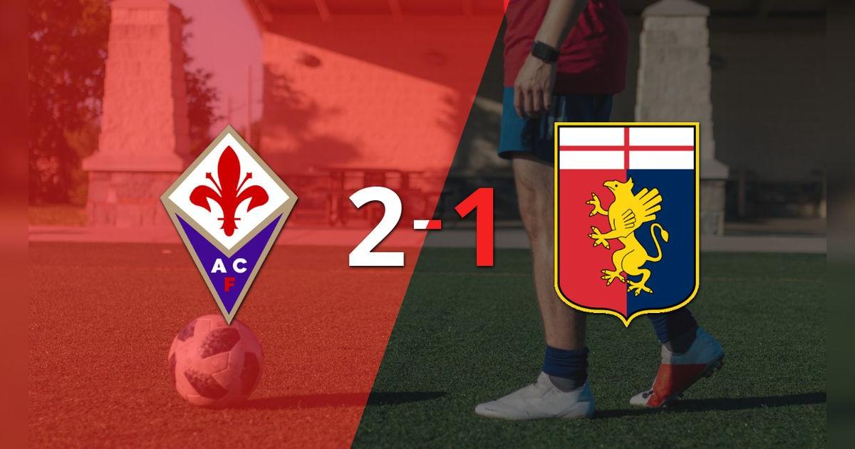 Fiorentina asegura la victoria al vencer 2-1 a Genoa