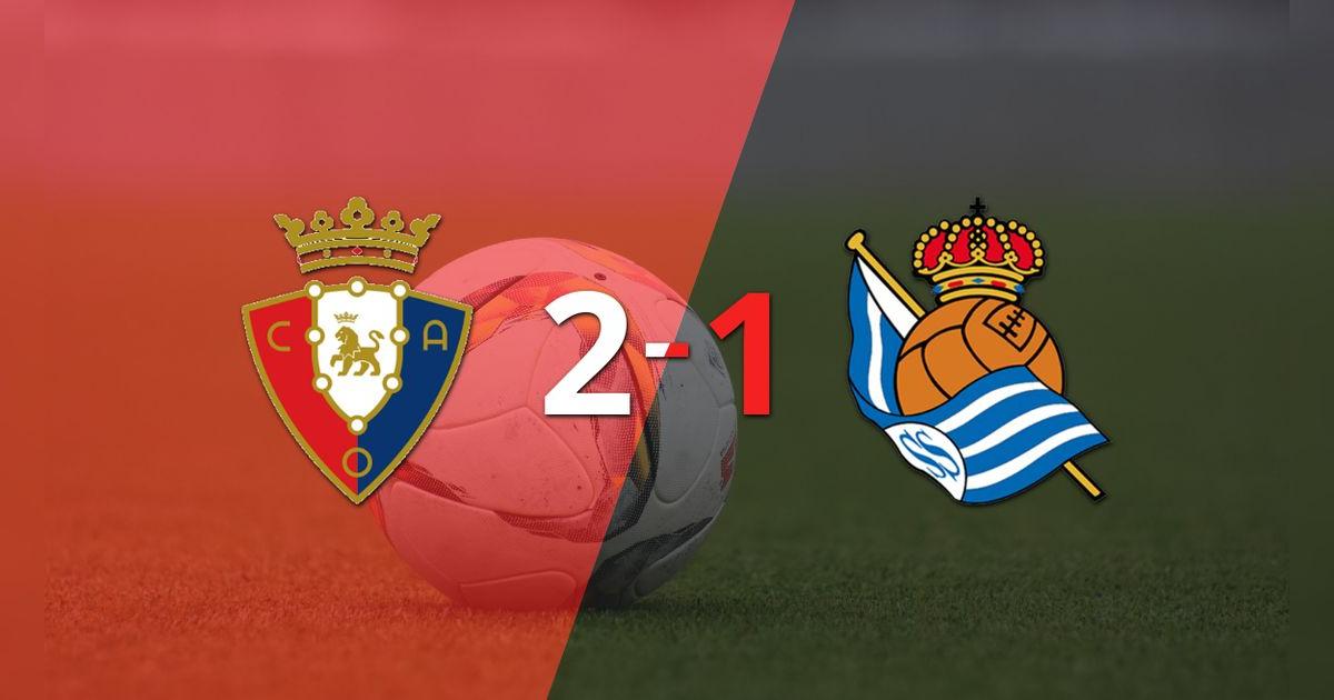 Doblete de Ante Budimir en el triunfo 2-1 de Osasuna frente a Real Sociedad