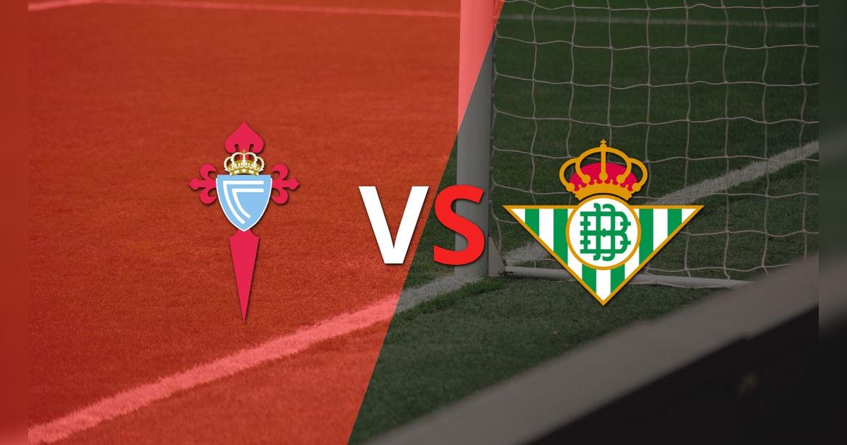 Se enfrentan Celta y Betis por la fecha 23