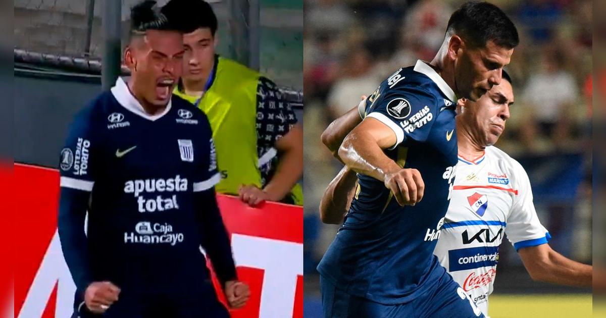 Erick Noriega y su enardecida reacción tras empate entre Alianza Lima vs. Nacional de Paraguay