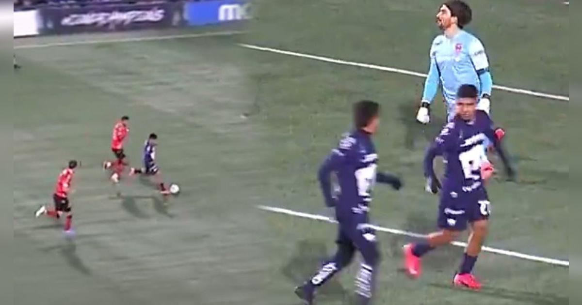 ¡Control y potencia! Piero Quispe deslumbra con remate para forzar GOL de Pumas en Concachampions