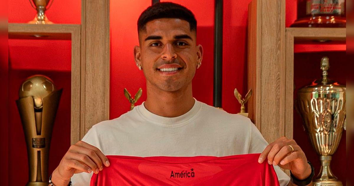 Luis Ramos lucirá la '9' en América de Cali y así fue su presentación oficial