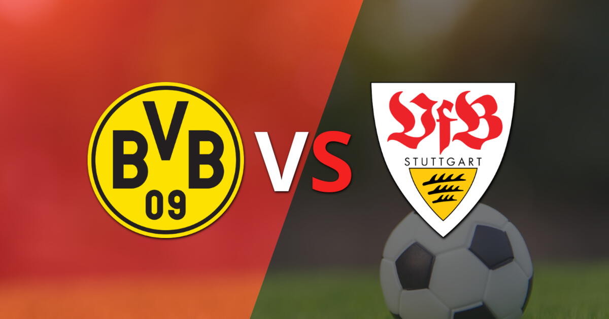 Arrancan las acciones del duelo entre Borussia Dortmund y Stuttgart