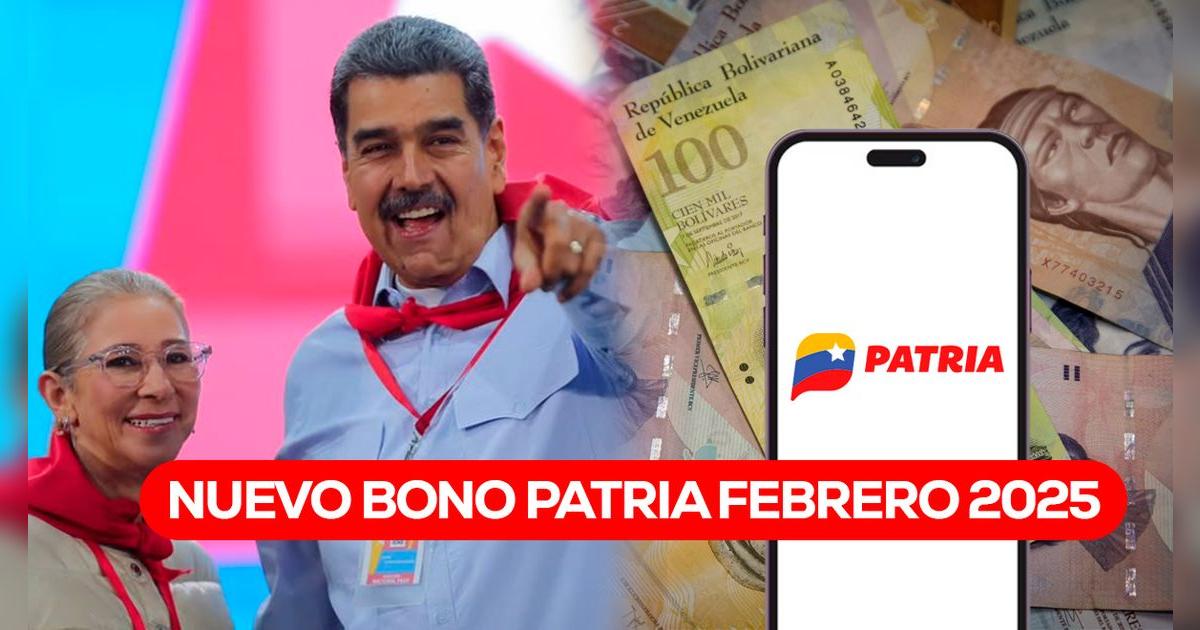 Nuevo Bono Patria llega en quincena de febrero 2025: revisa MONTO oficial, beneficiarios y cómo cobrar