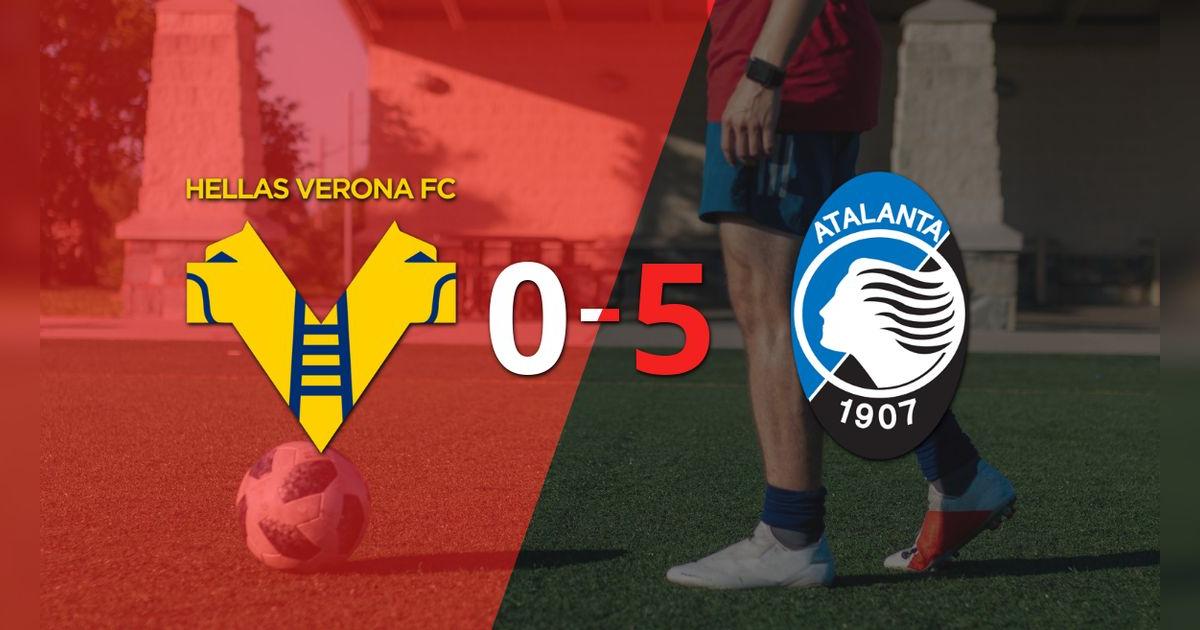 Mateo Retegui se luce con un póker de goles en el triunfo 5-0 de Atalanta