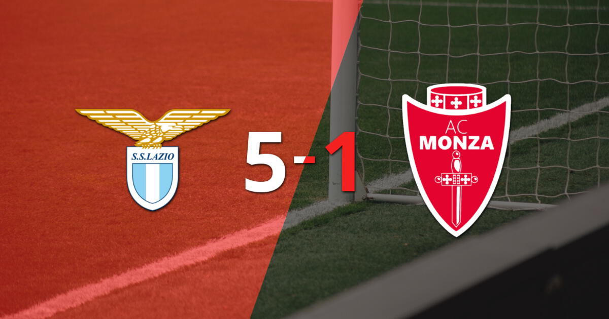 Monza cayó ante Lazio con dos goles de Pedro Rodriguez