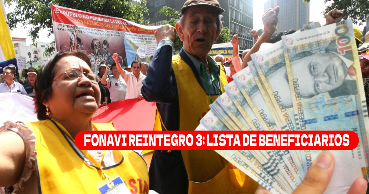 Fonavi Reintegro 3, lista de beneficiarios: Consulta si te corresponde cobrar tu dinero por el Banco de la Nación