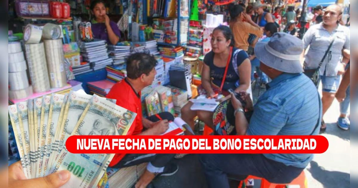 Nueva fecha de pago del Bono Escolaridad 2025: revisa quiénes recibirán y cuándo se entregará
