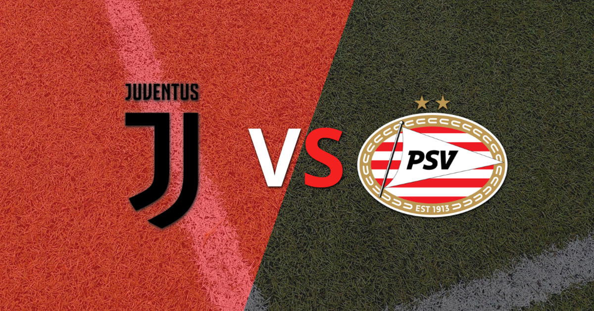 Se viene el descanso y Juventus vence a PSV