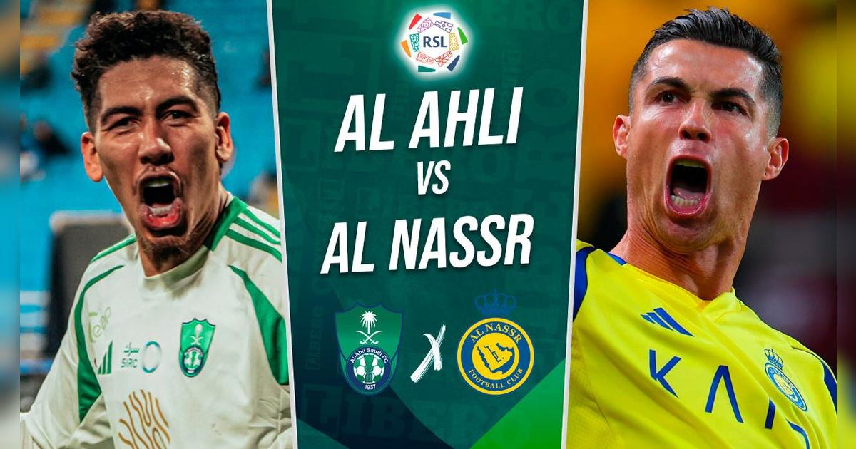 Al Ahli vs Al Nassr EN VIVO con Cristiano Ronaldo: horario y dónde ver partido
