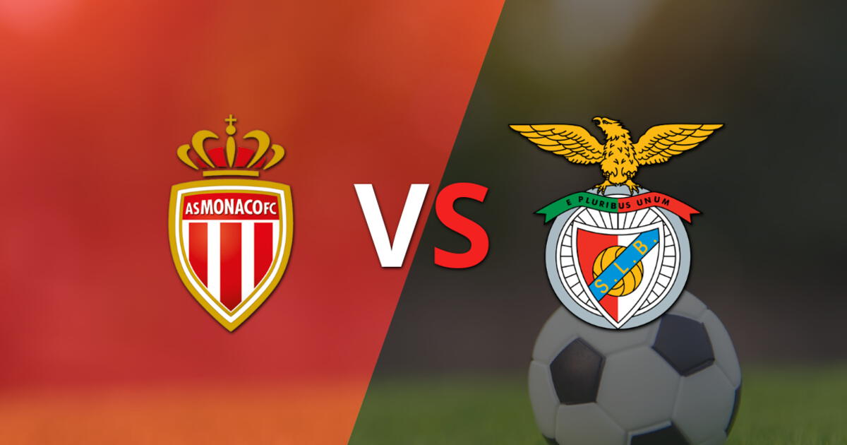 ¡Sin goles al entretiempo! Benfica y Mónaco empatan en 0