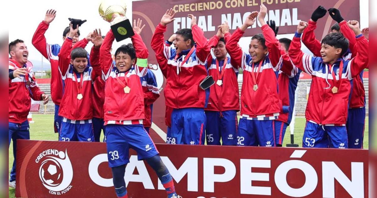 Puro talento: Ucayali salió campeón nacional de creciendo con el fútbol sub 12