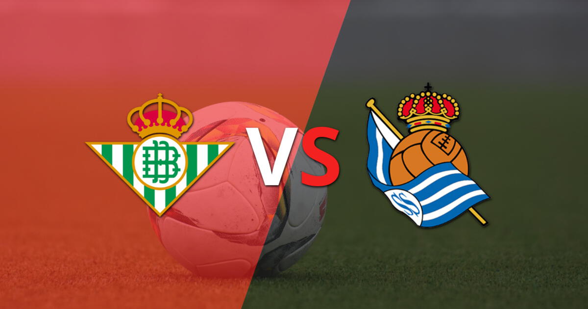 España - Primera División: Betis vs Real Sociedad Fecha 24