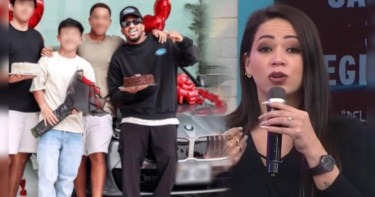 Melissa Klug reacciona por costoso auto que regaló Jefferson Farfán a su hijo: 