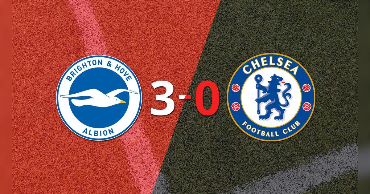 Brighton and Hove goleó 3-0 a Chelsea con doblete de Yankuba Minteh