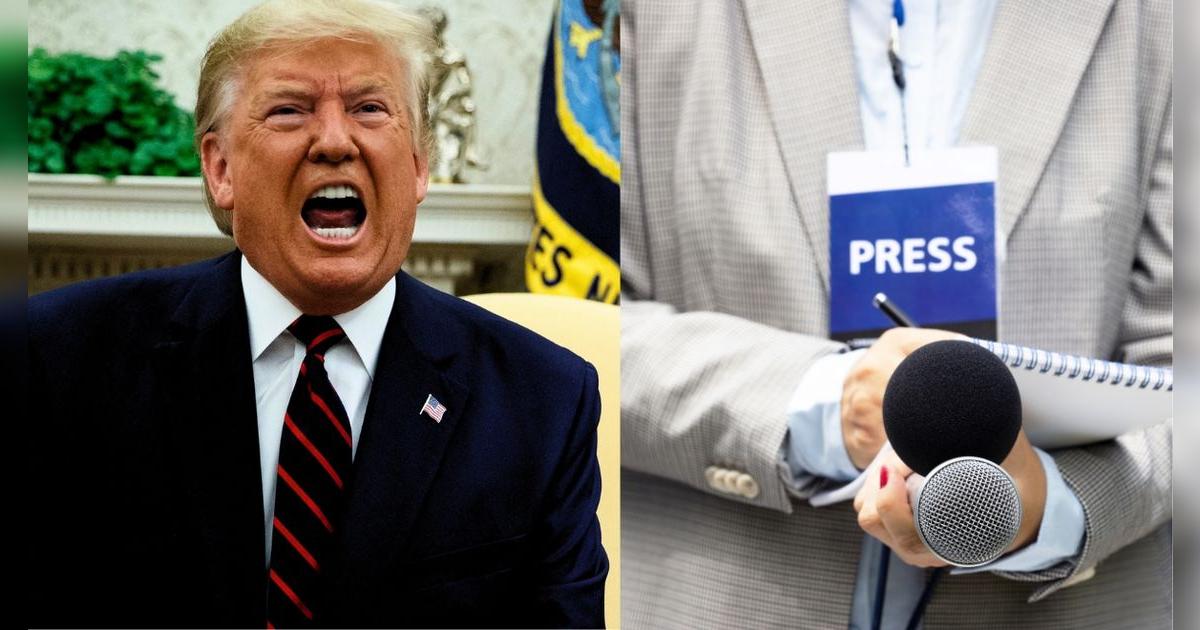 ¡Donald Trump arremete contra periodistas! La Casa Blanca veta a reporteros por no usar el término 'Golfo de América'