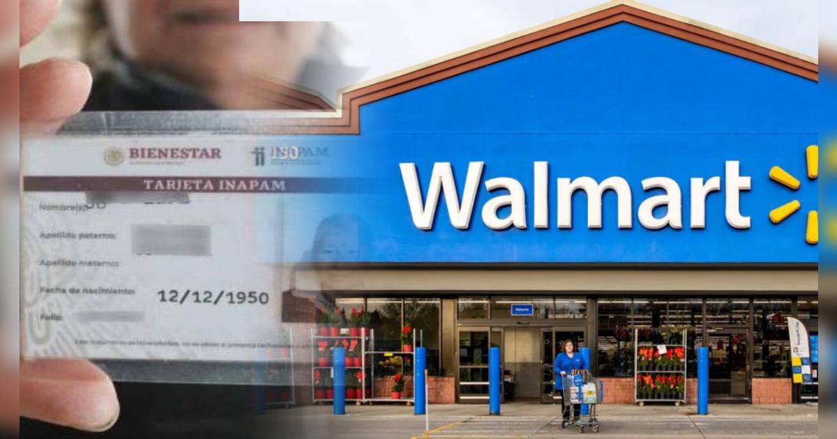 ¡Buenas noticias! Walmart ofrecerá descuentos para adultos mayores con la tarjeta INAPAM a partir de marzo