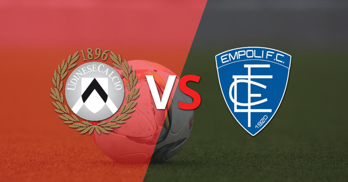 Victoria parcial de Udinese al finalizar el primer tiempo