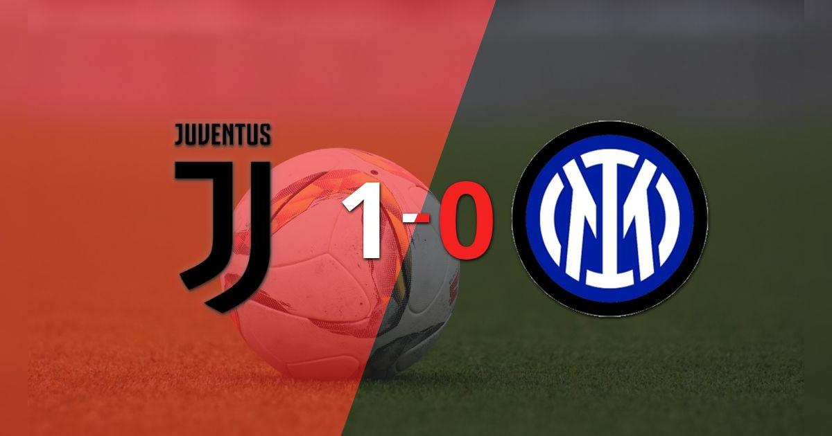 Juventus fue superior al vencer a Inter y quedarse con el 